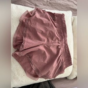 Light Pink Lululemon Shorts